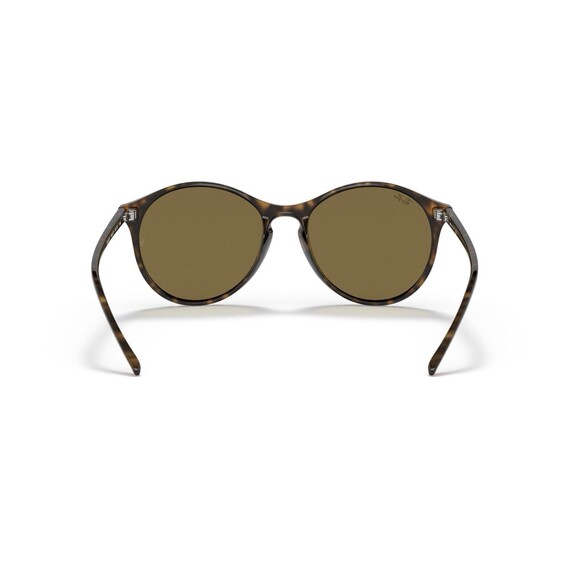 RAY BAN Havana Round Sunglasses RB 4371 Tortoise Brown Lens ITALY w/ Case - Picture 8 of 10